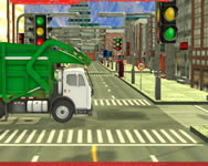 City garbage truck markolos HTML5 jtk